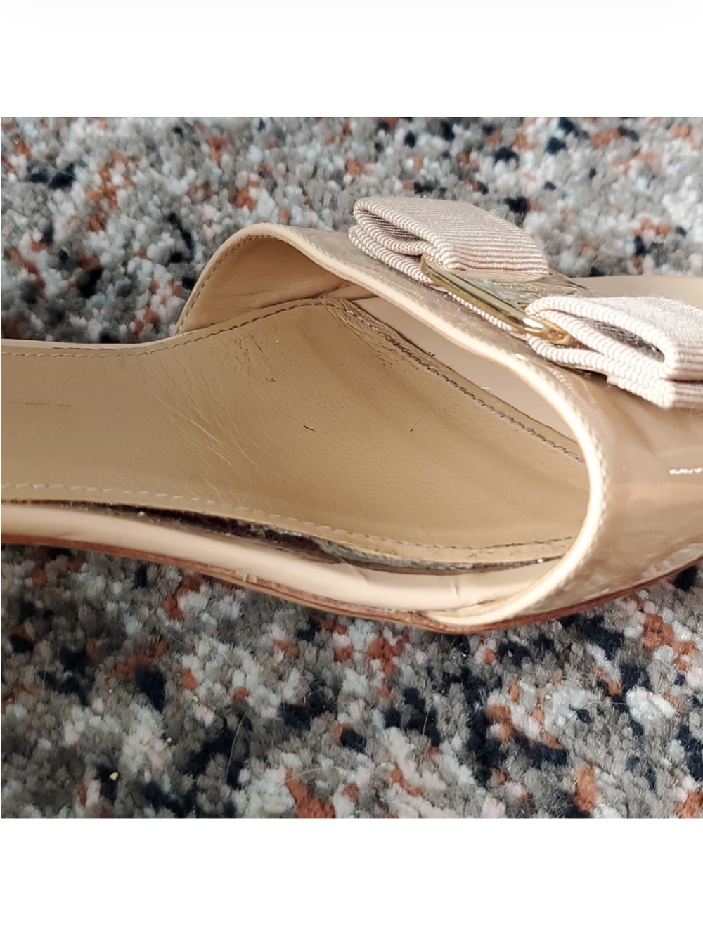 Authentic Salvatore Ferragamo Block Heels - Picture 7 of 11